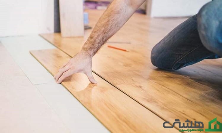 مراحل نصب کفپوش روی موزاییک و سرامیک