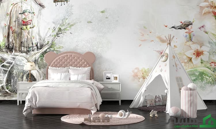 دکوراسیون اتاق خواب به سبک فانتزی
