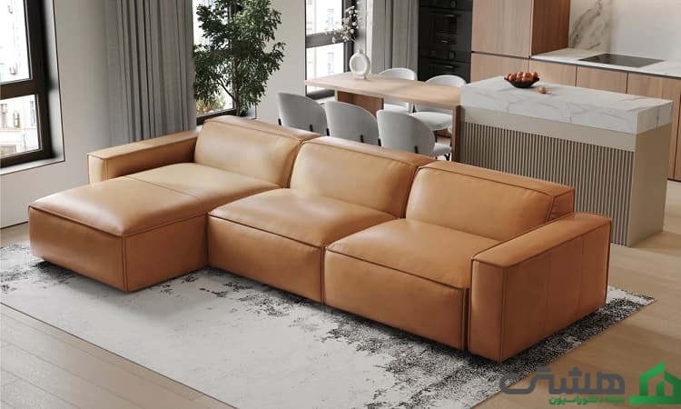 مبل ال چرمی