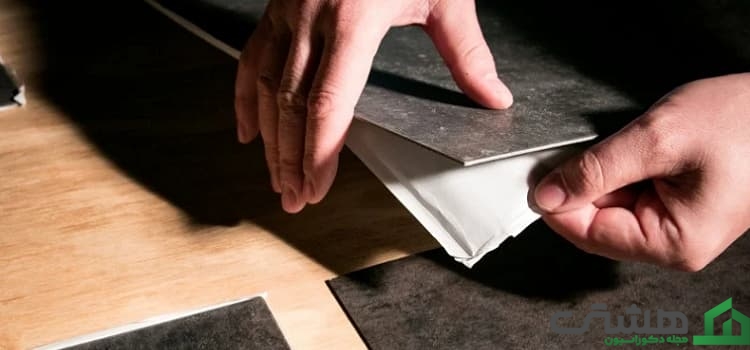 کفپوش چسبی روی موزاییک || مزایا و معایب کفپوش چسبی ( 9 مدل )