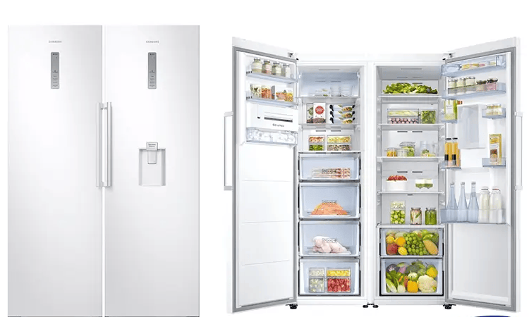 ویژگی‌های یخچال و فریزر دوقلو ۴۰ فوت سامسونگ مدل RR20W-RZ20W