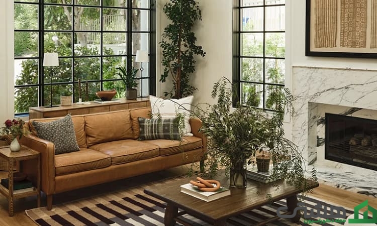 کاناپه چرمی