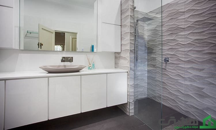 کاشی طوسی سهبعدی و برجسته