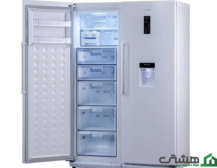 یخچال و فریزر دوقلو 40 فوت دیپوینت مدل NF14-D5iU-W/NR14-D5iU-W