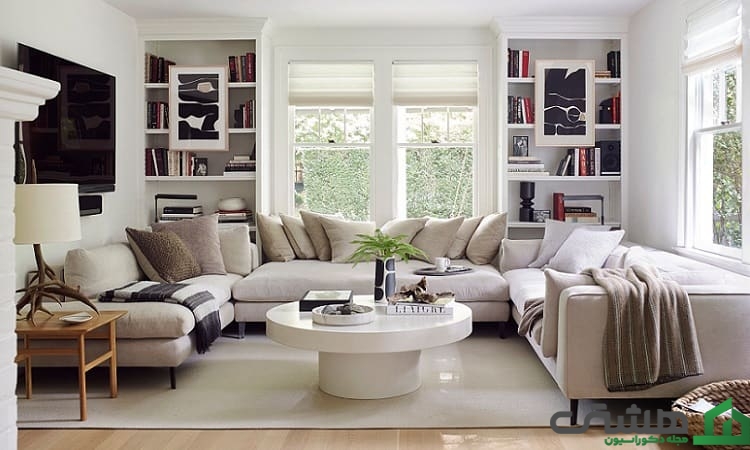 طرح و مدل کمد دیواری پذیرایی