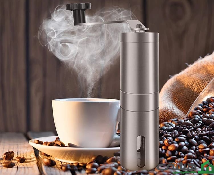 آسیاب دستی قهوه مدل GRINDER-STEEL