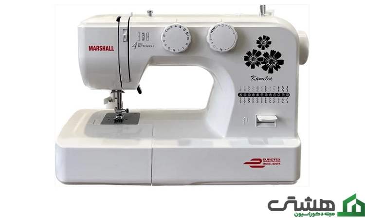 چرخ خیاطی مارشال مدل EUROTEX 8009A