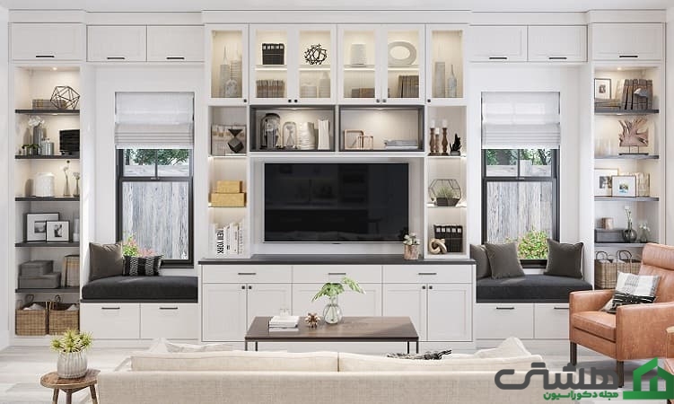 فضایی برای گذاشتن تلویزیون