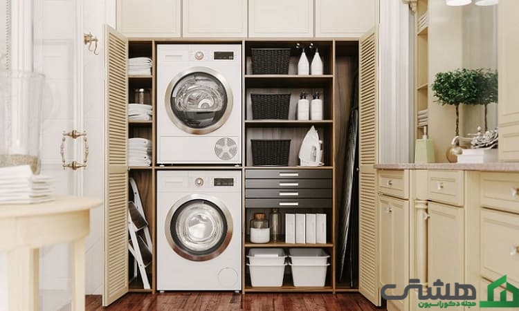 آزاد شدن فضای آشپزخانه و اتاق خواب