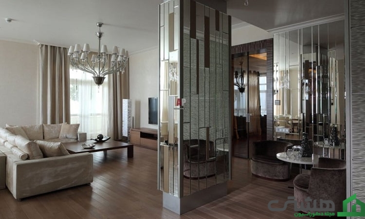 آینه کاری ستون