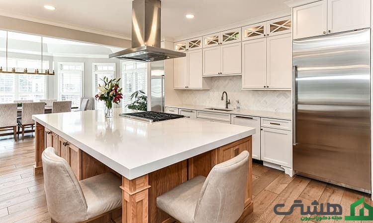 کابینت کرم آشپزخانه