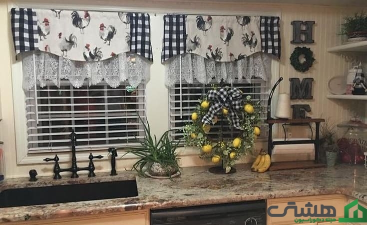 پرده آشپزخانه فانتزی