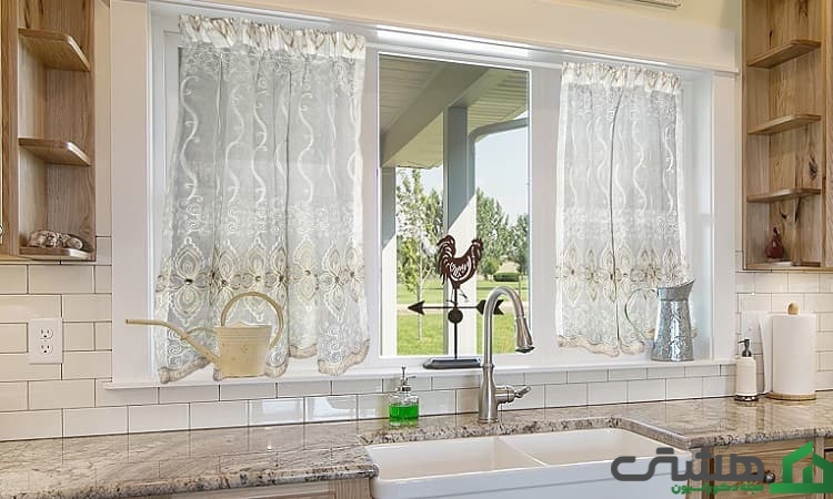 پرده آشپزخانه توری