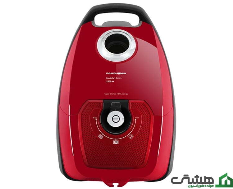 جاروبرقی کیسه‌دار پاکشوما مدل PVC-5225B