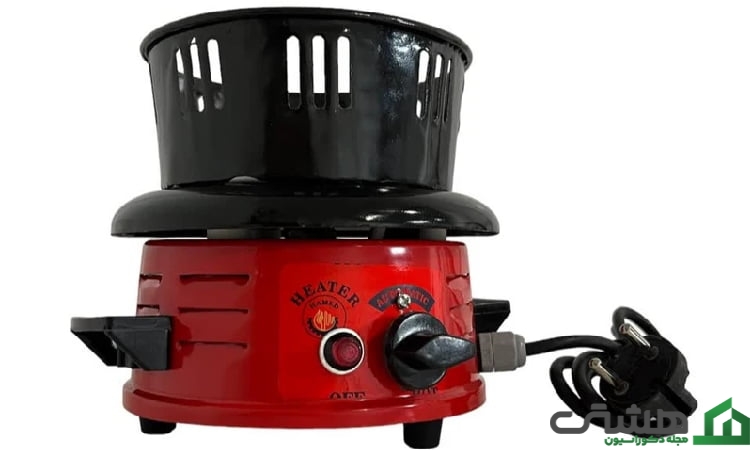 ذغال سرخ کن حامد مدل 750 AUTOMATIC