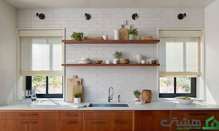 پرده آشپزخانه مدرن