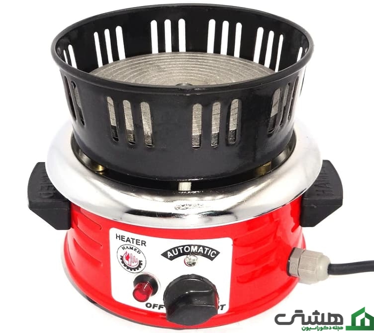 ذغال سرخ کن برقی حامد کد Z-1400