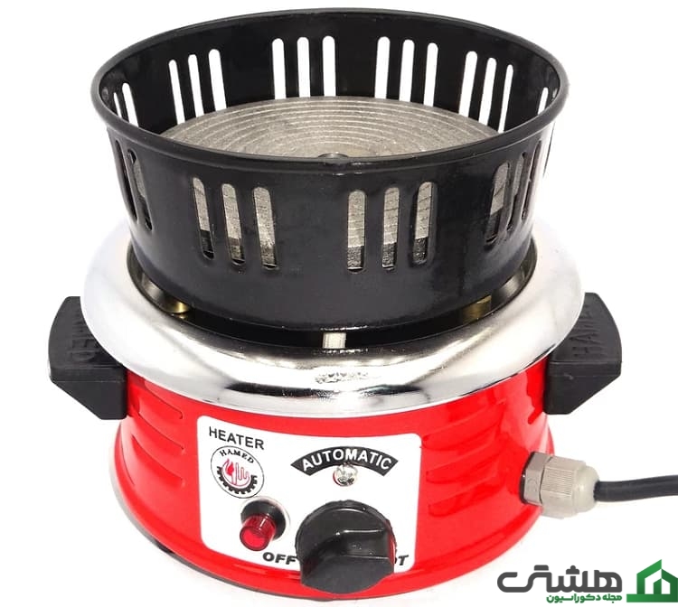 ذغال سرخ کن مدل حامد