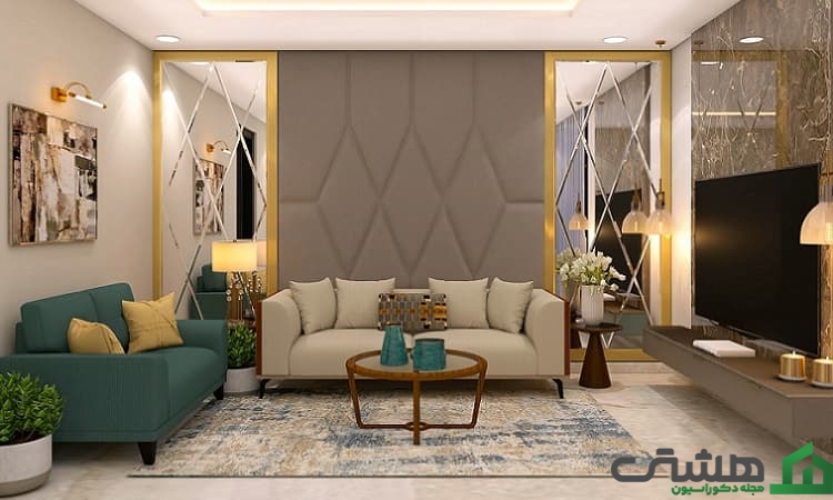 آینه دکوراتیو پذیرایی