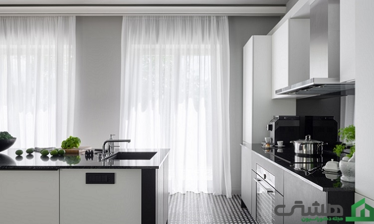 پارچه پرده آشپزخانه