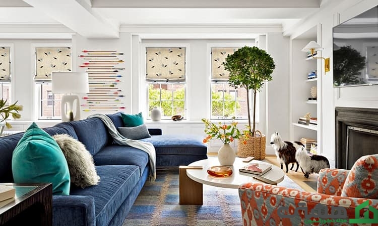 گلدان کنار سالنی طبیعی