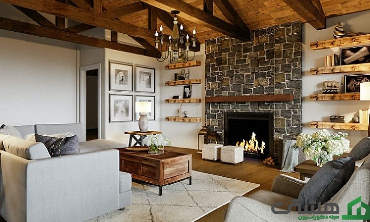 زیبایی طبیعی تنه درخت