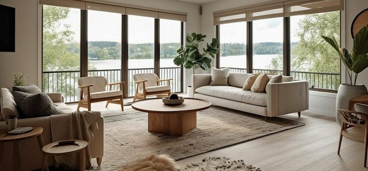 دکوراسیون چوبی پذیرایی