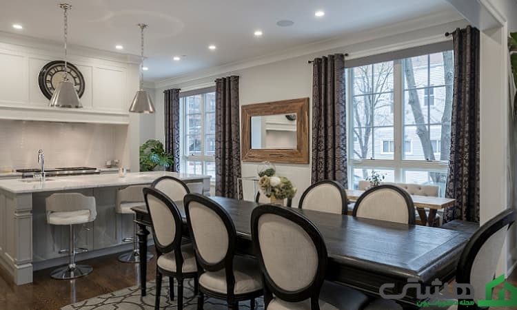 ناهارخوری چوبی