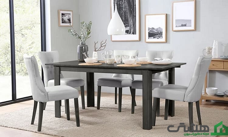 میز ناهارخوری مستطیلی