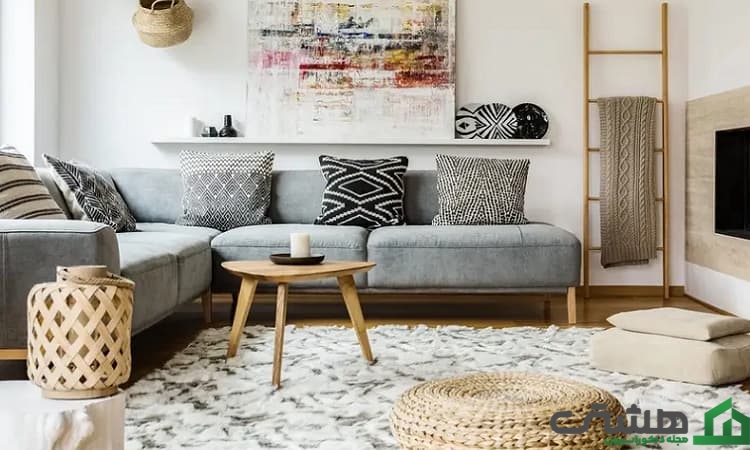 دکوراسیون با تنه درخت