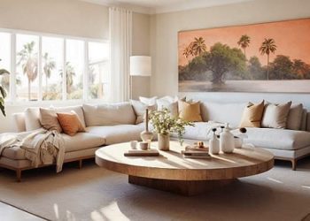 گلدان کنار سالنی طبیعی