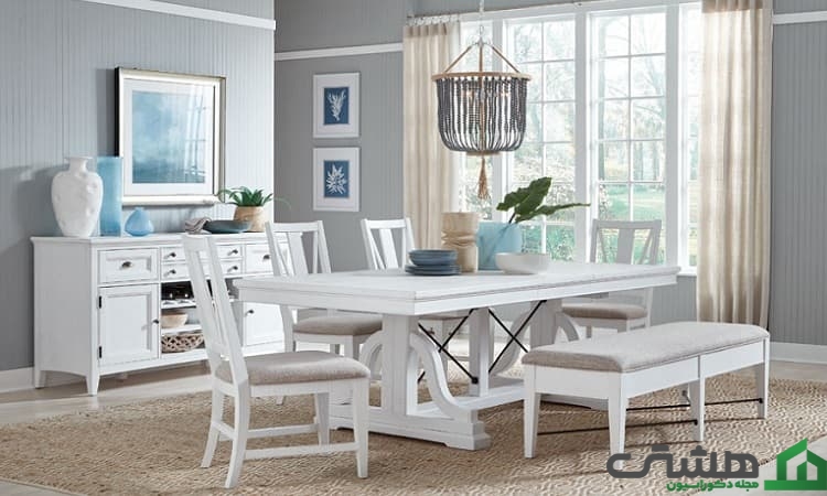 رنگ میز ناهارخوری