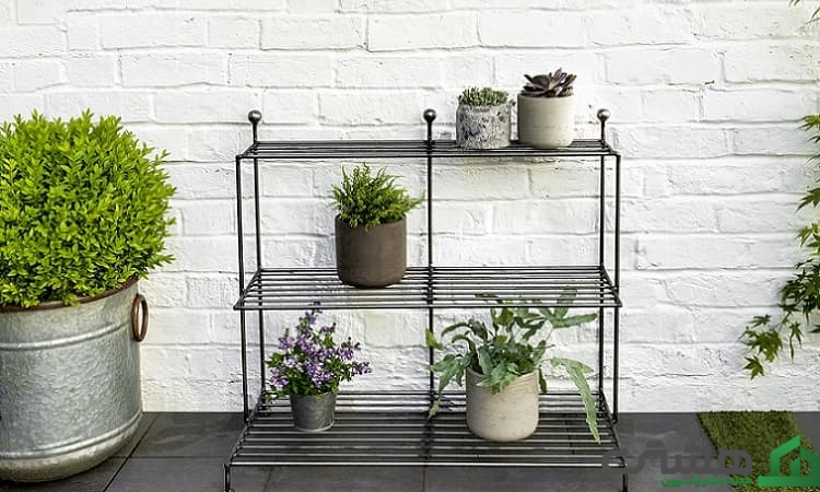 استند گل فلزی