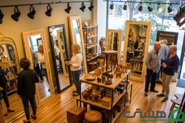 فروشگاه‌های معتبر برای خرید آینه قدی